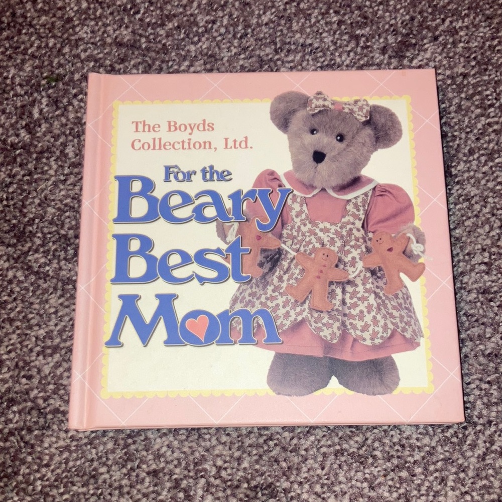 The Boyds bear collection, brand new book, For the very best mom